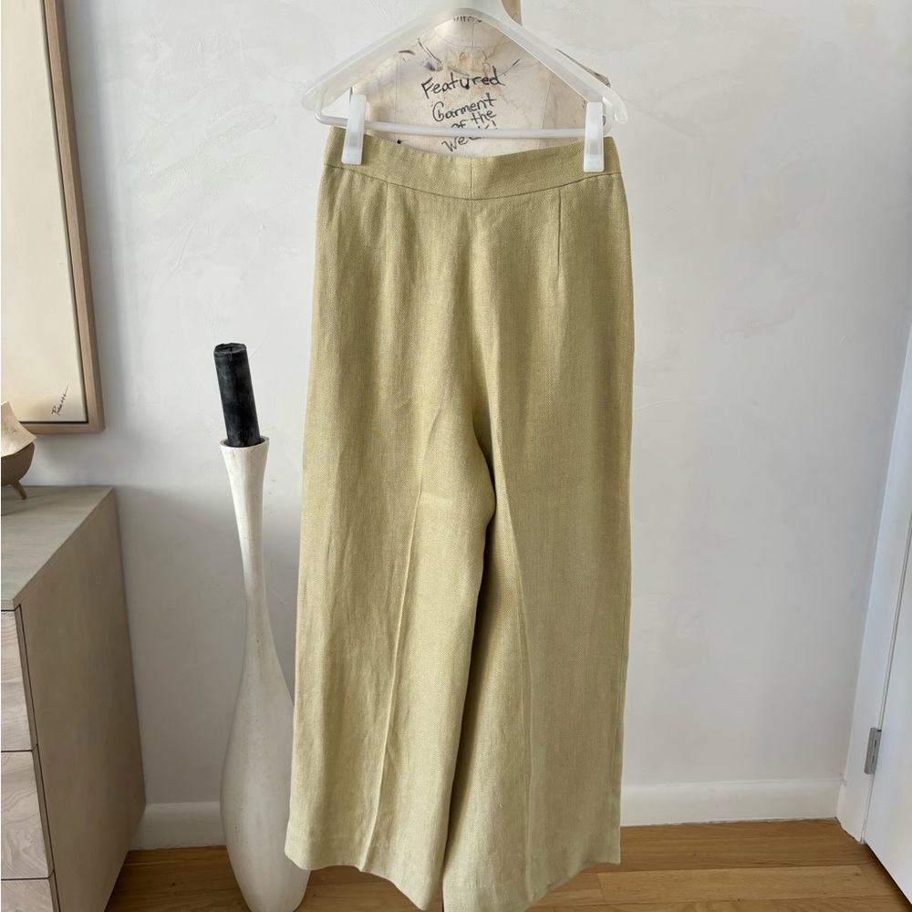 Massimo Dutti Limited Edition Linen Pant Suit size 6 - Picture 13 of 14